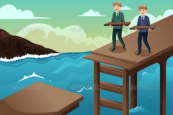 Business Concept of Teamwork - Concepts Business