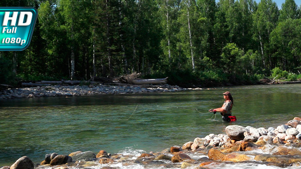 Fisherman in Equipment alt