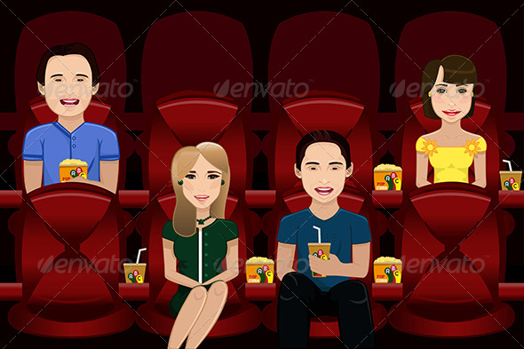 People Watching Movie - People Characters