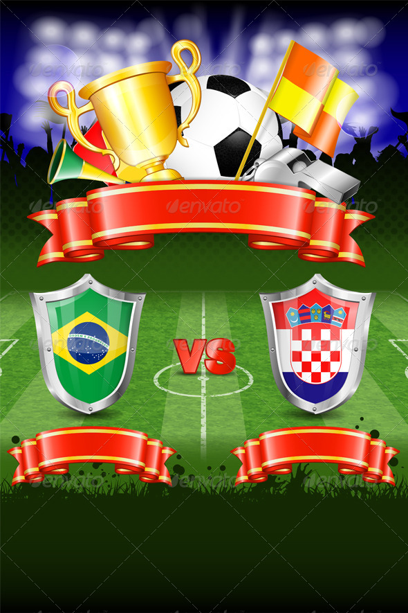 Soccer Poster - Sports/Activity Conceptual