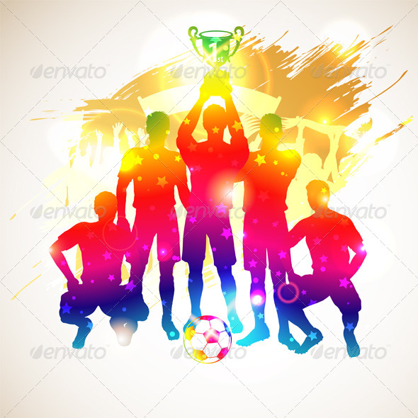Soccer Players - Sports/Activity Conceptual