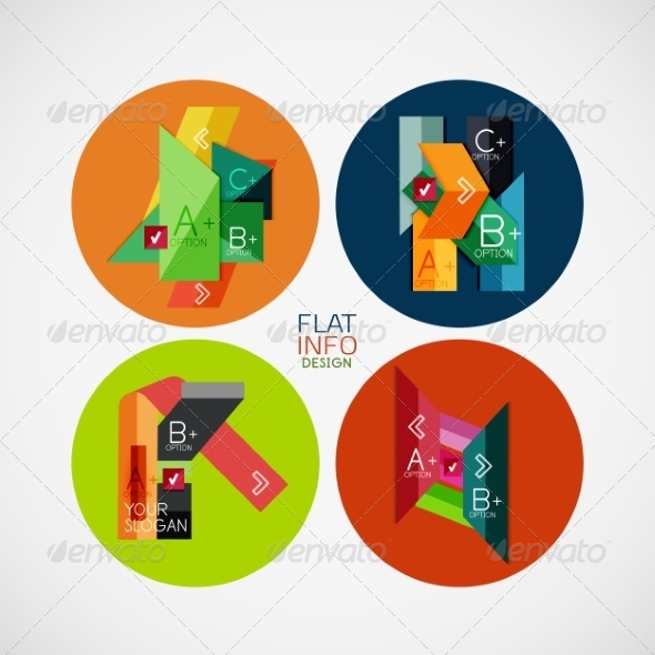 Infographic Banners - Miscellaneous Vectors