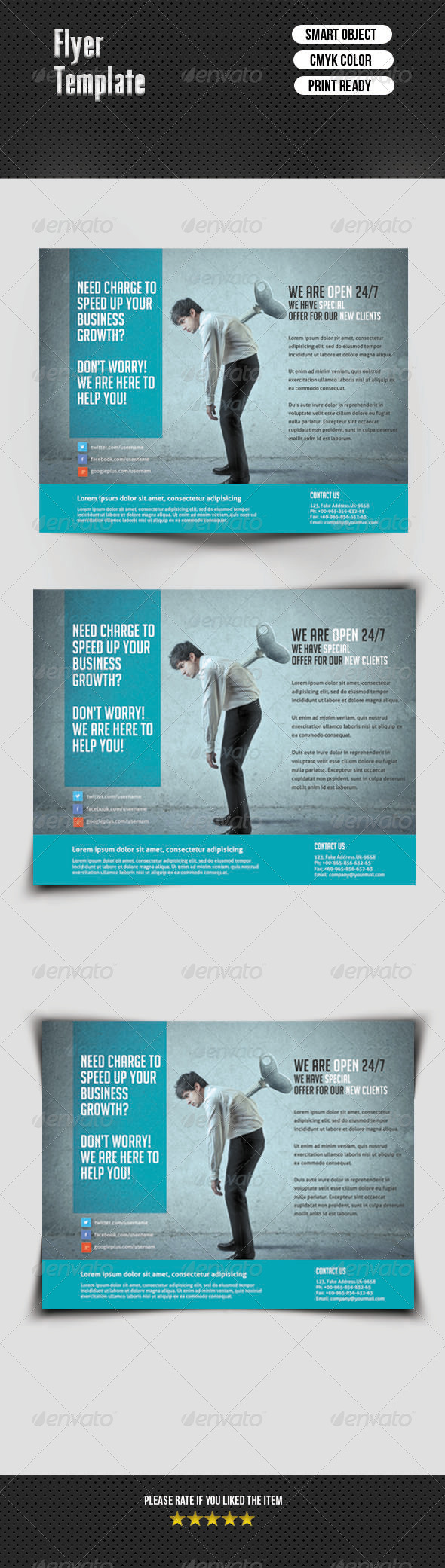 Business Flyer Template - Corporate Flyers