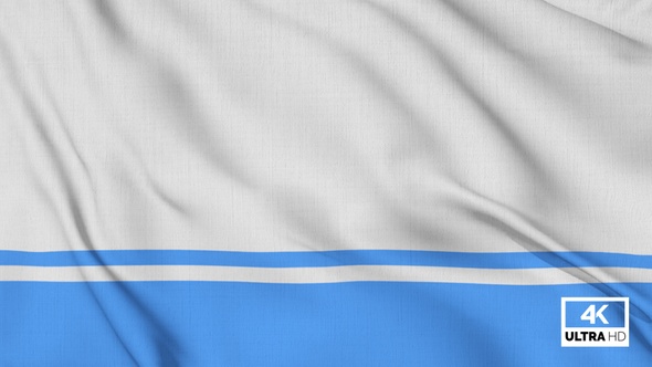 Altai Republic Flag Waving Slowly Looped alt