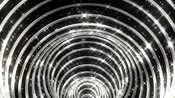 Shiny Glittering Circles 2