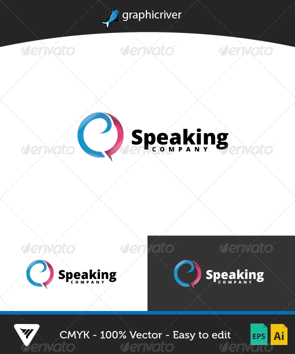 Speaking Logo - Logo Templates