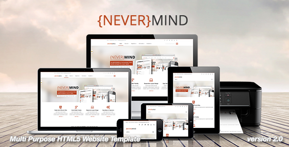 Nevermind - All - ThemeForest 6409590