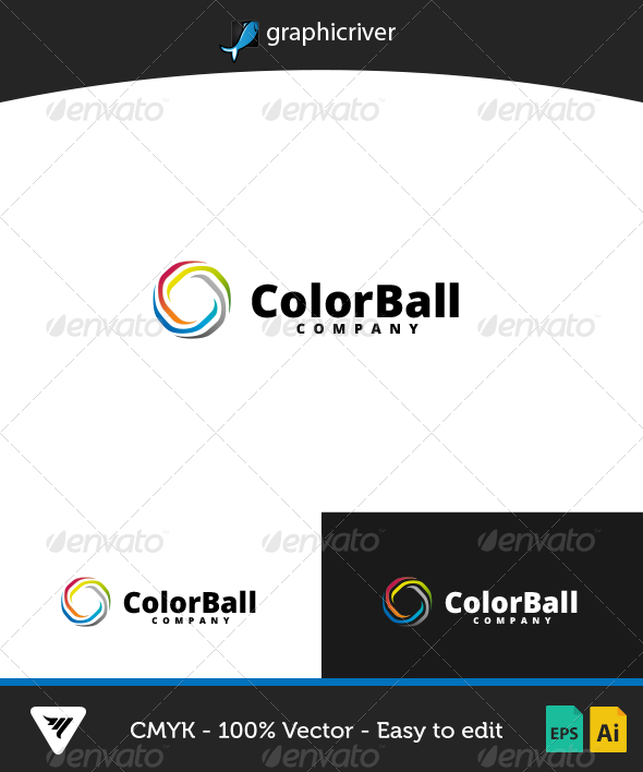 ColorBall Logo - Logo Templates