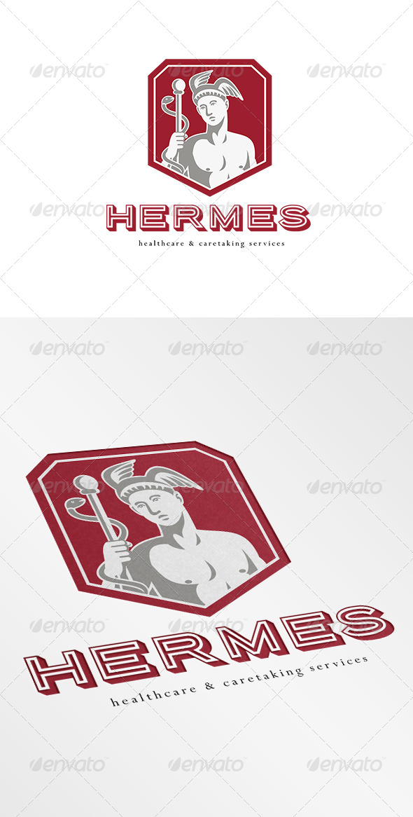 Hermes Healthcare Logo - Symbols Logo Templates