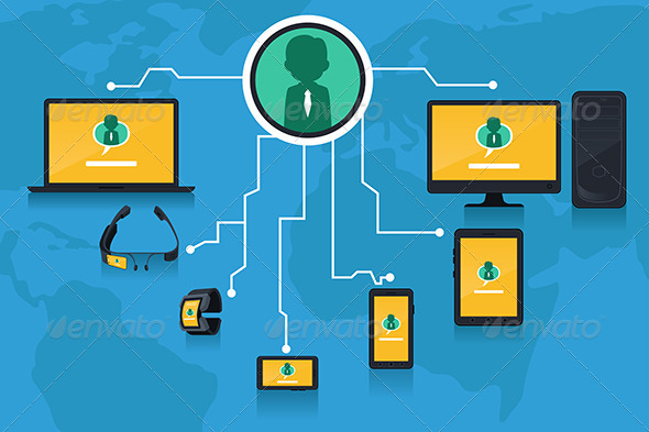 Social Networking Concept - Media Technology