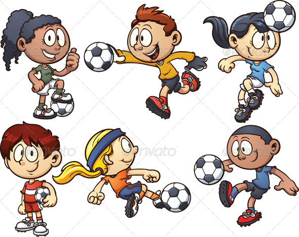 Soccer Kids - People Characters