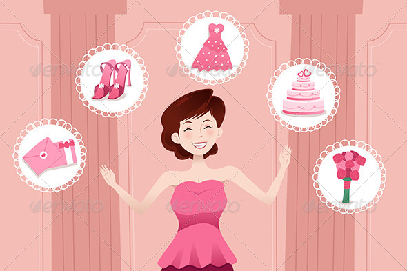 Woman Planning Her Wedding - Weddings Seasons/Holidays