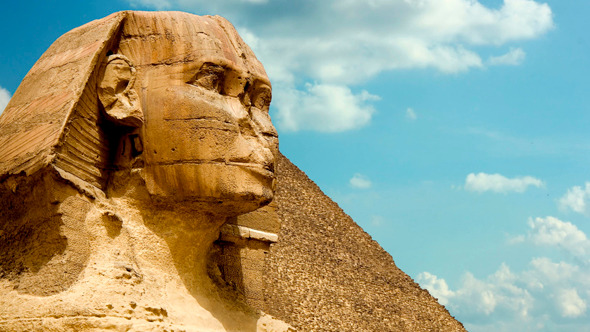 Timelapse Of The Sphinx In Giza 3