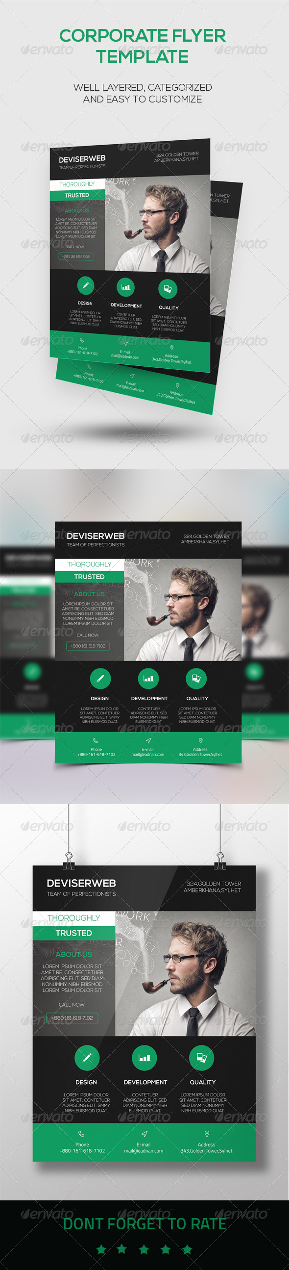 Corporate Flyer Template - Corporate Flyers