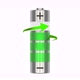 Beautiful Rechargeable Battery Made of Glass and Steel Recharging Process - VideoHive Item for Sale