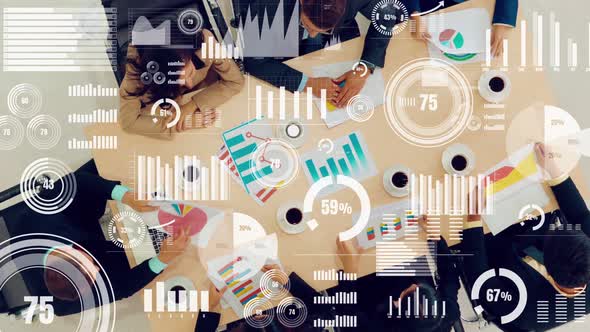 Creative Visual of Business People in Corporate Staff Meeting alt