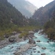 Along Mountain River in Nepal - VideoHive Item for Sale