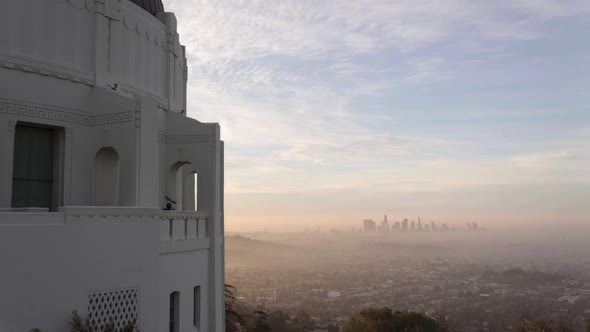 Dreamy View of Los Angeles from Griffith Observatory