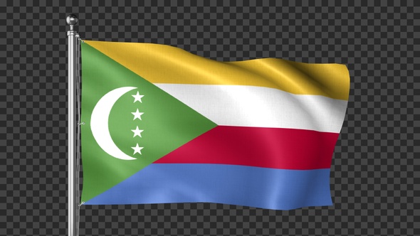 Comoros Flag alt