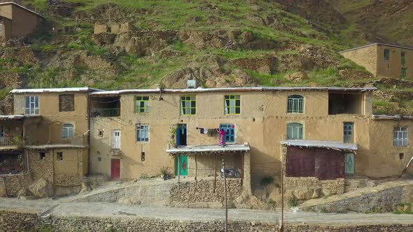 Rural tourism, Sustainable Tourism, Meet the rural architecture. A village in the mountains. The roo alt