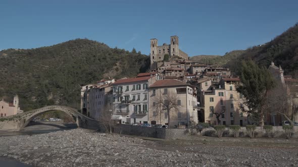 Dolceacqua Town in Liguria alt