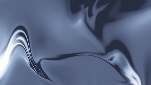 Beautiful Shiny Silver Metallic Color Liquid Abstract Background alt