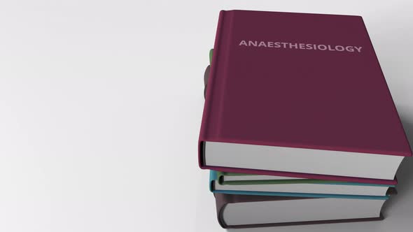 Pile of Books on ANAESTHESIOLOGY alt