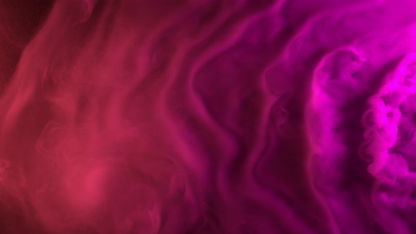 Slow Motion Shot of Modern Neon Smoke Abstract Background. alt