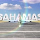 Commercial Airplane Landing Country Bahamas - VideoHive Item for Sale