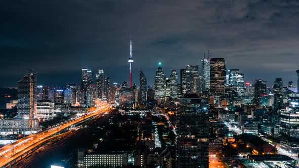 Modern Epic City Skyline Views of Toronto