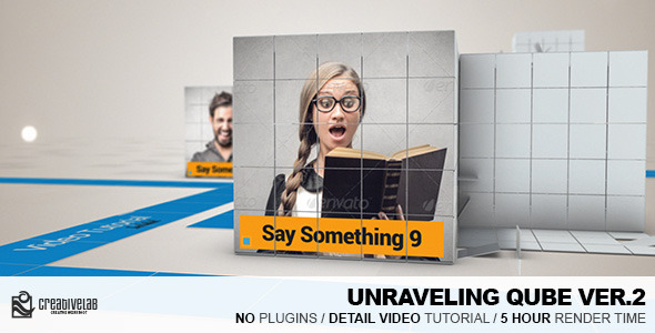 Unraveling Qube Ver.2 - VideoHive 7010037