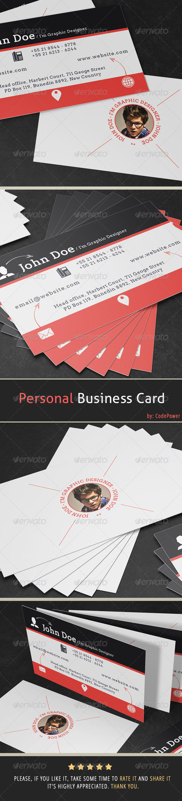 Personal Business Card - Creative Business Cards