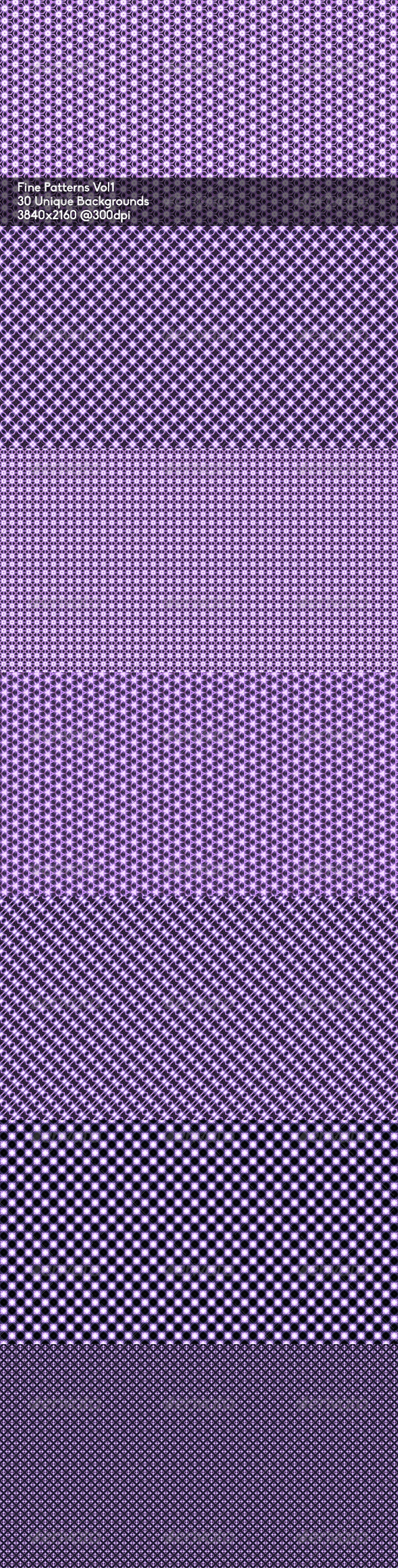 Fine Patterns I - Patterns Backgrounds