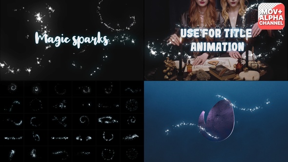 Magic Sparks Pack | Motion Graphics