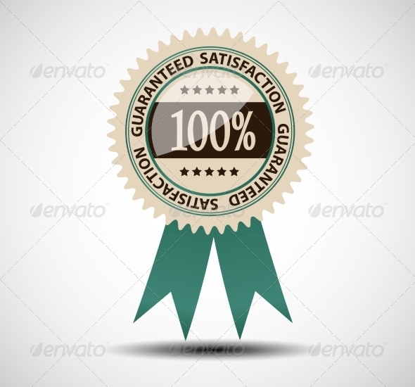 Satisfaction Guaranteed Label - Christmas Seasons/Holidays