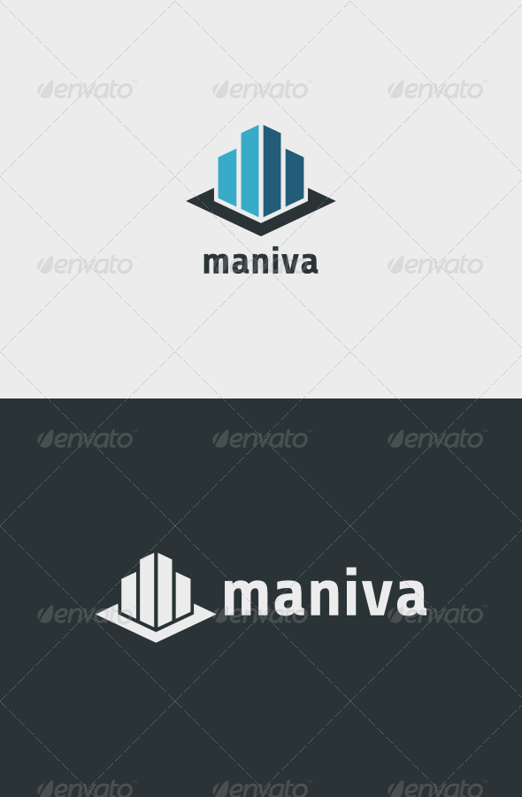 Maniva Logo - Buildings Logo Templates