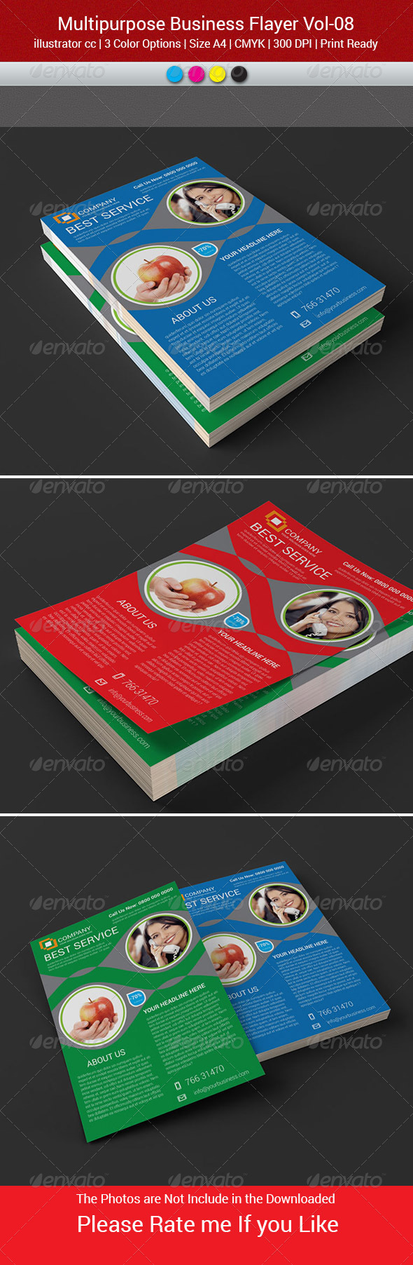 Multipurpes Business Flyer Vol-08 - Corporate Flyers