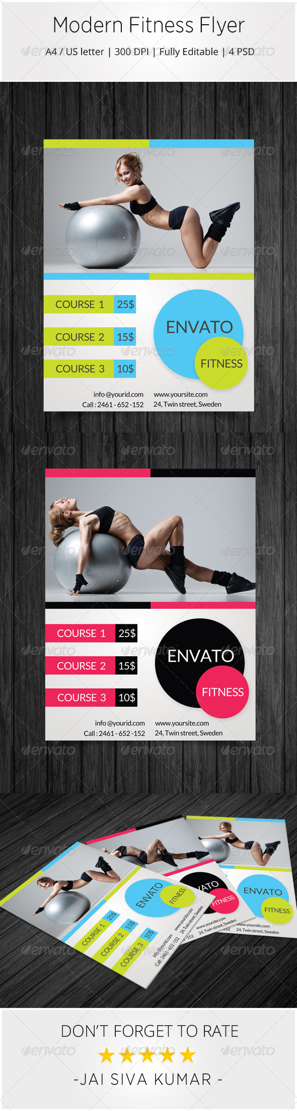 Modern Fitness Flyer - Sports Events
