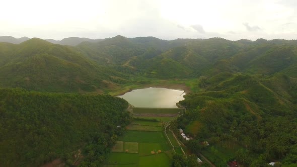 View of beautiful landscape alt