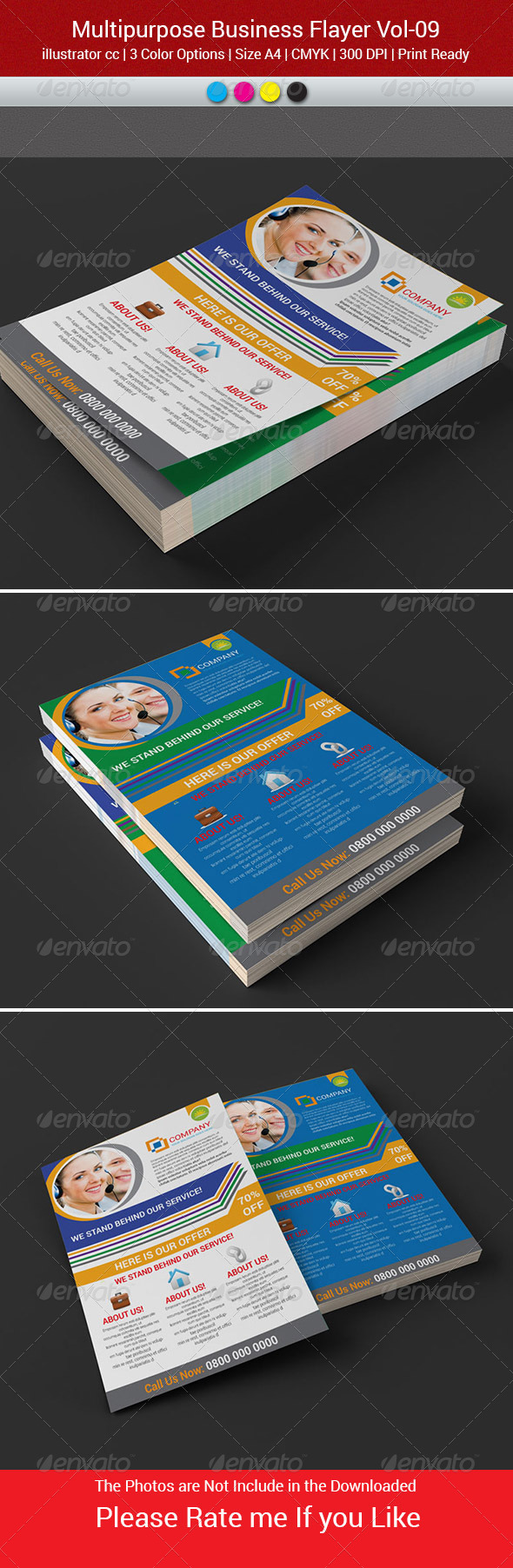 Multipurpes Business Flyer Vol-09 - Corporate Flyers