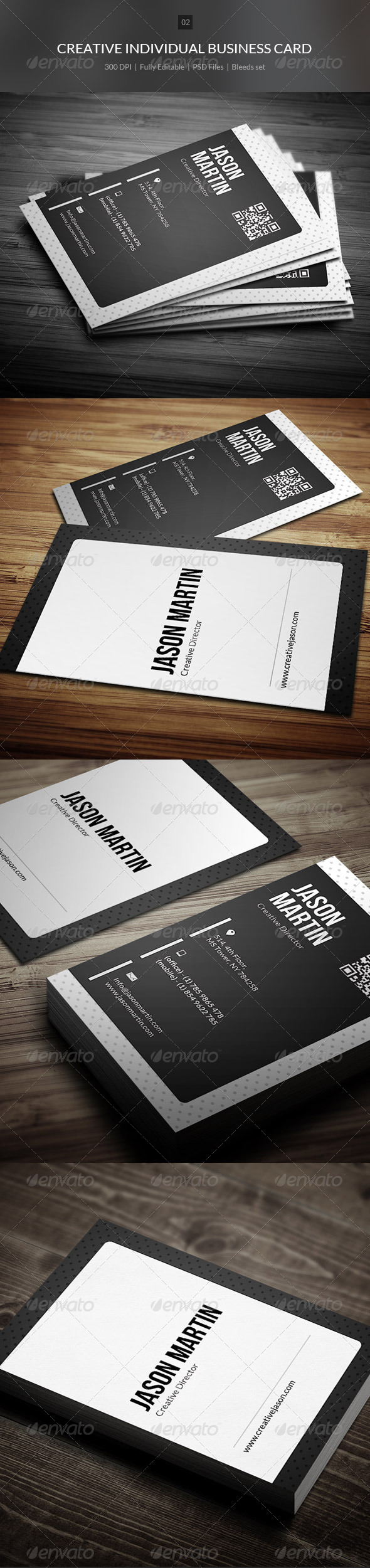 Creative Individual Business Card - 02 - Creative Business Cards