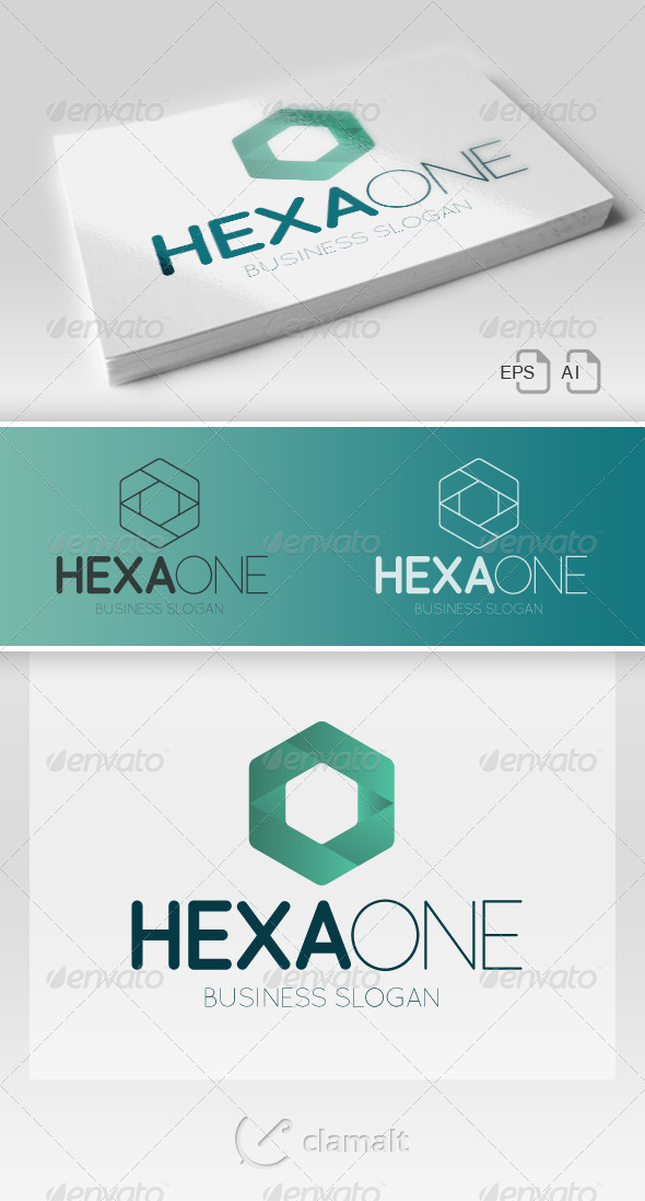 HexaOne Logo - Symbols Logo Templates
