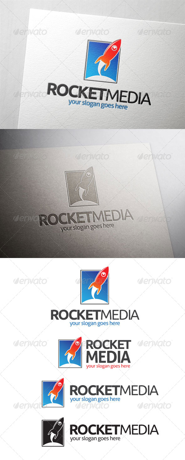 Rocket Media Logo - Objects Logo Templates