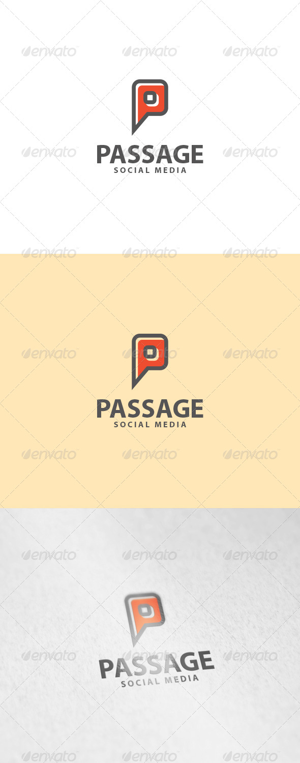 Passage Logo - Letters Logo Templates
