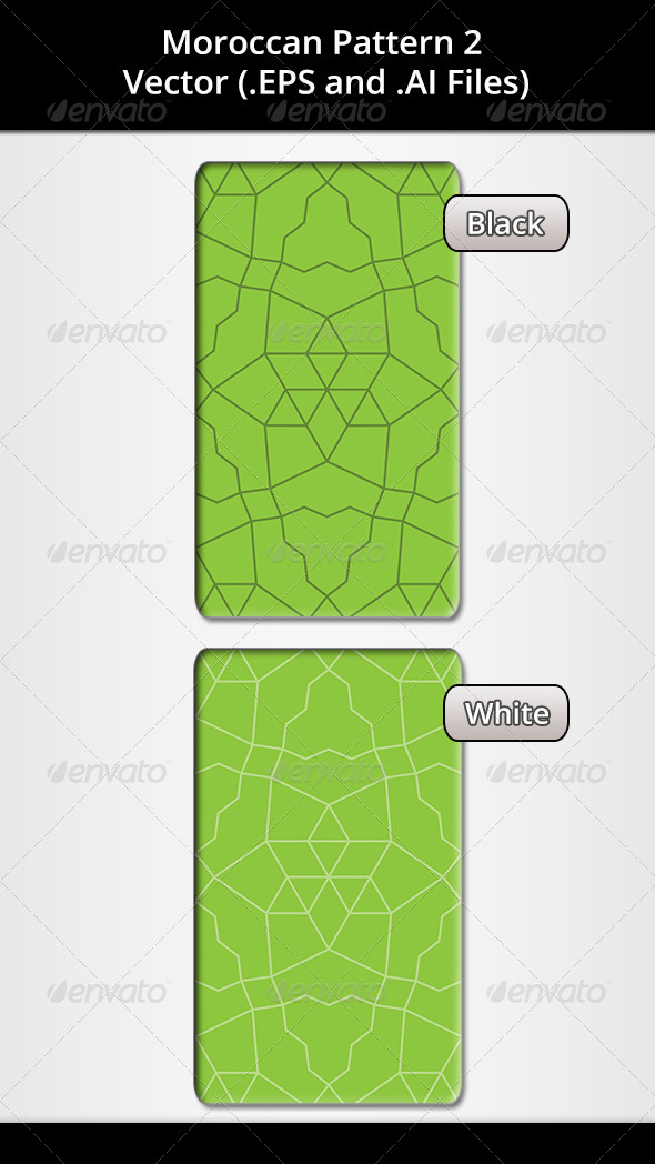 Moroccan Pattern 2 - Patterns Decorative