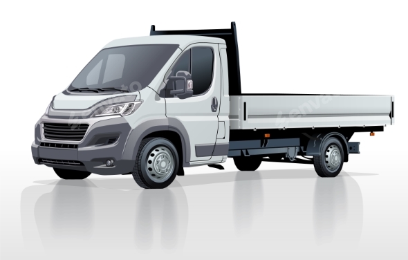 Vector Truck Flatbed