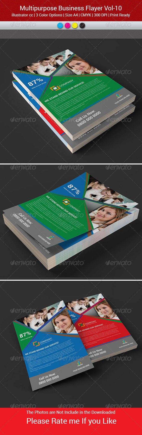 Multipurpes Business Flyer Vol-10 - Flyers Print Templates