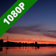 Boat Rowing In Sunrise - VideoHive Item for Sale