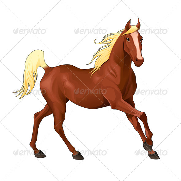 Elegant Horse - Animals Characters