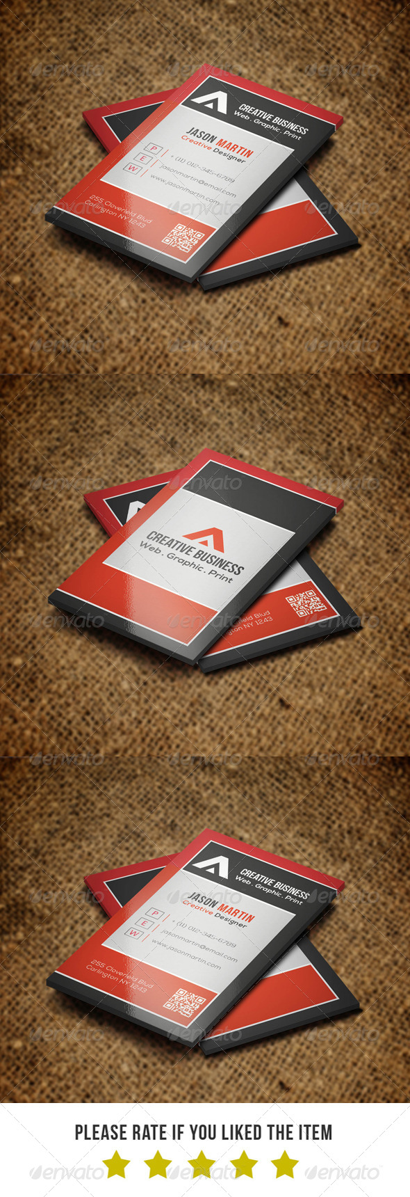 Corporate Business Card V48 - Corporate Business Cards